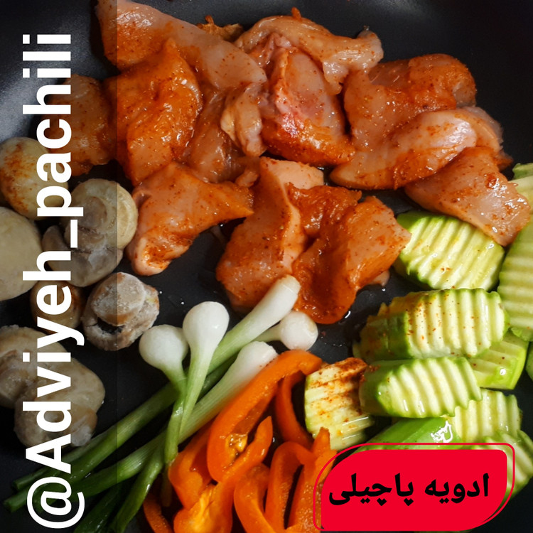 ادویه پاچیلی (ادویه مخصوص مزه دار کردن مرغ ) با وزن 100 گرم